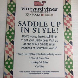 Vineyard Vines Kentucky Derby 2013 Scarf